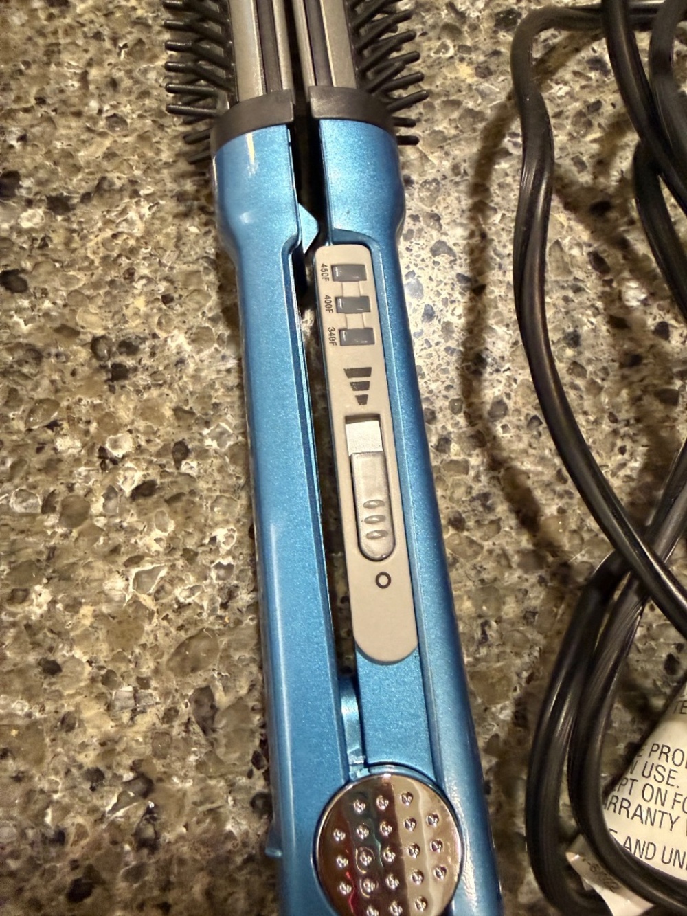 BaBylissPro Nano Titanium Omni Styler 1-1/4” Flat Iron & Style Comb BABNT8125 - Picture 6 of 8